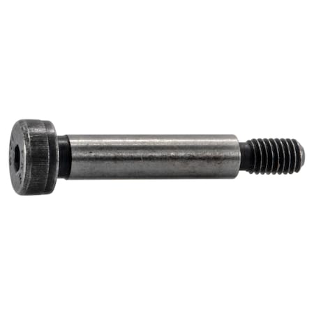 Shoulder Screw, 0.8mm (Coarse) Thr Sz, 9.5mm Thr Lg, Steel, 5 PK